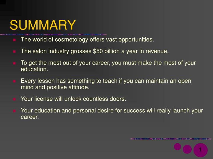 milady cosmetology powerpoint slides